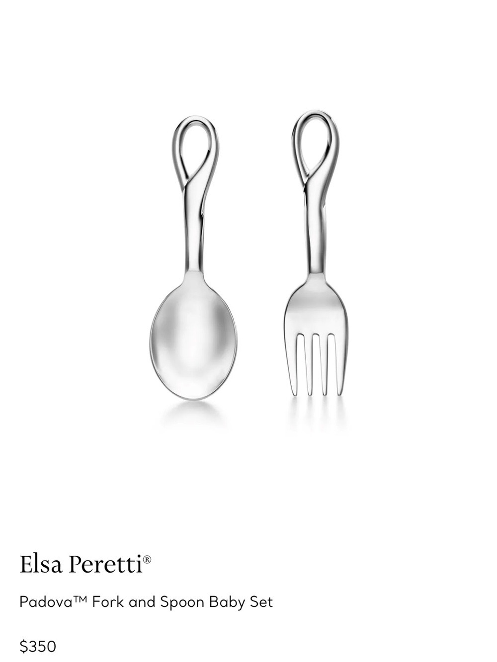 Padova child fork/spoon set - Picture 2 of 4